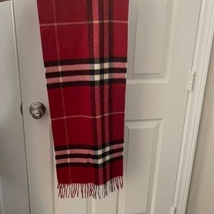 100% authentic Burberry cashmere scarf